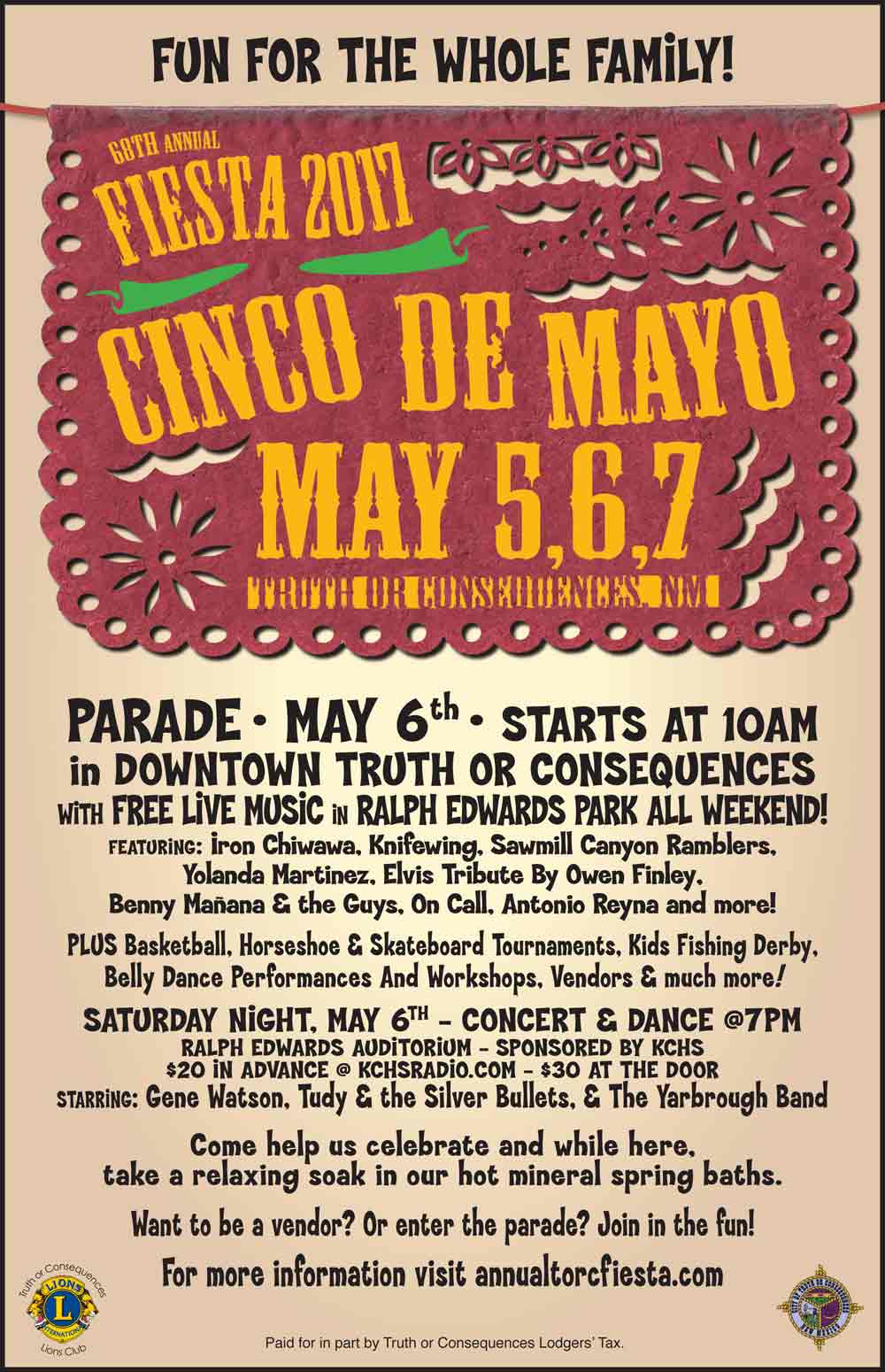 2017 Truth or Consequences Fiesta Cinco de Mayo