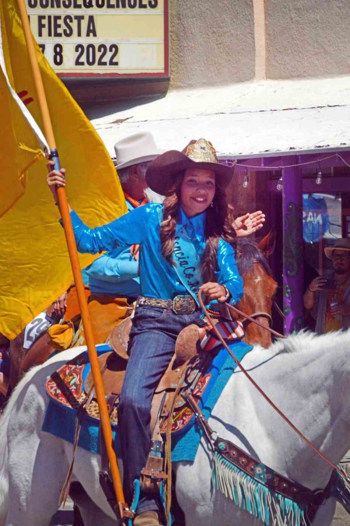 Truth or Consequences Fiesta - horseback rider