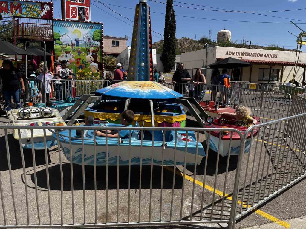 carnival rides downtown torc fiesta