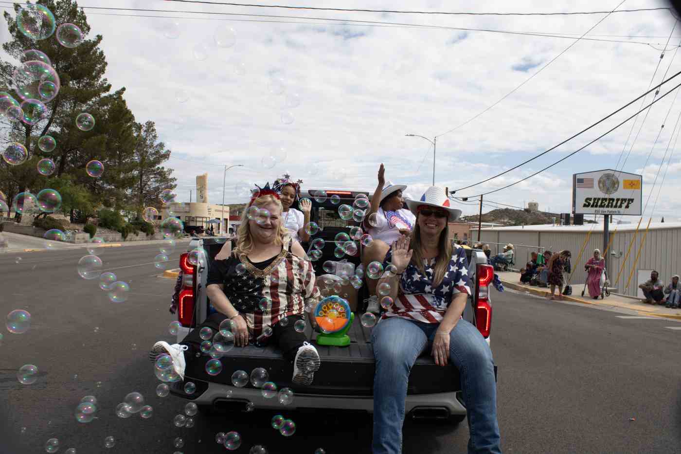fiesta parade bubbles