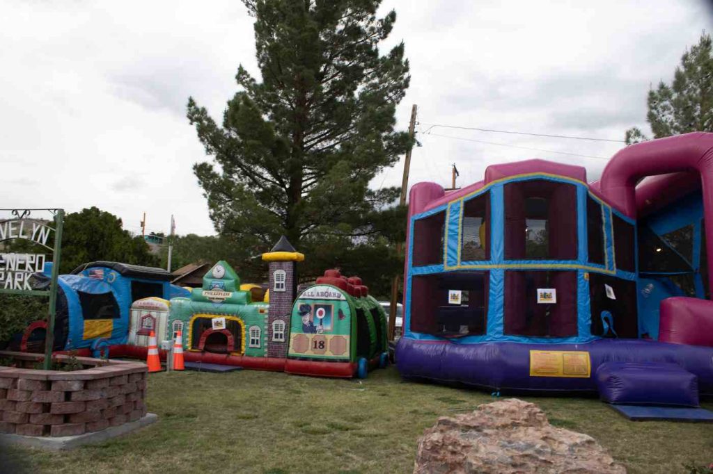 kiddie carnival bouncy castles