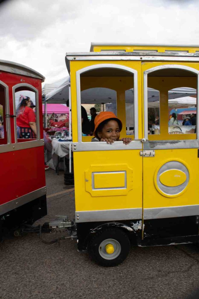 kiddie carnival train