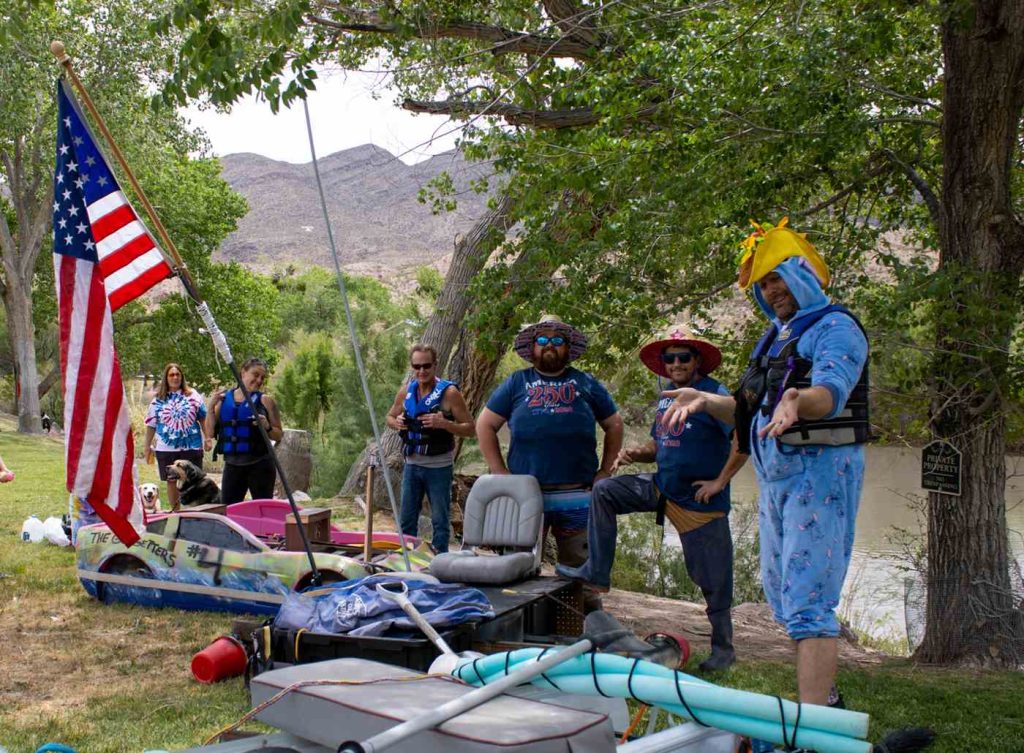 wacky raft race preshow